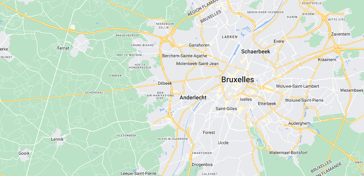 Renault Brussels Map
